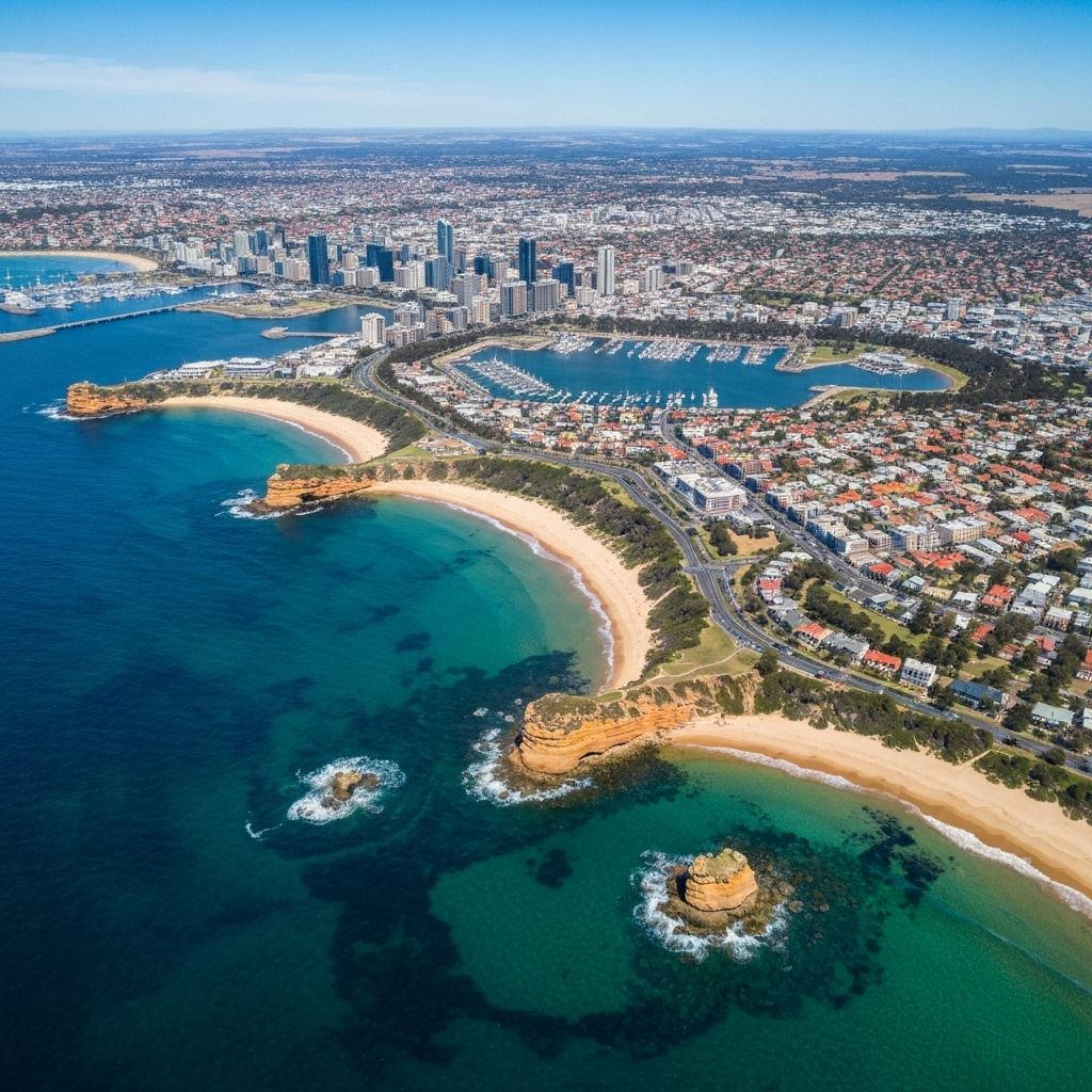 Adelaide coastline